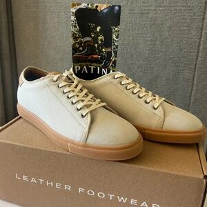 PATINA Men's Low Top Sneaker Portland Leather Goods Mens Size US 9
